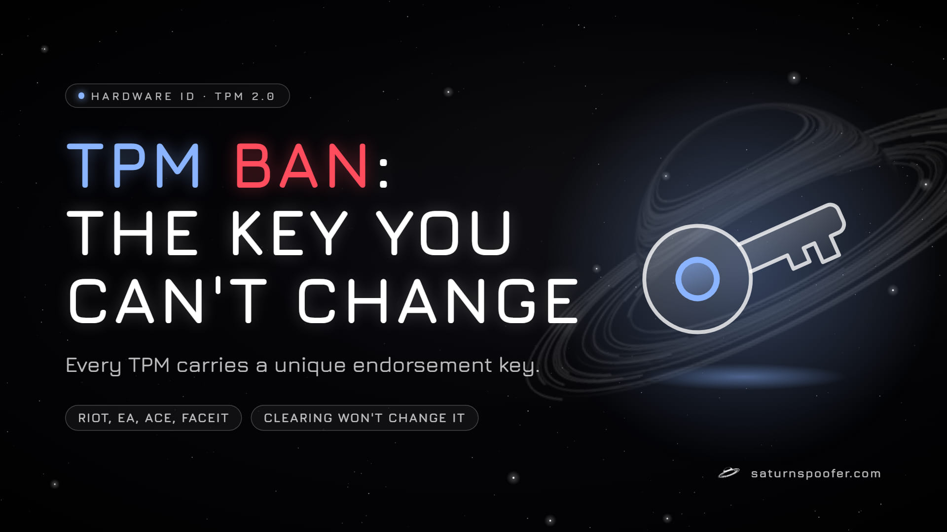 TPM Ban: Endorsement Keys and TPM 2.0 Hardware Bans